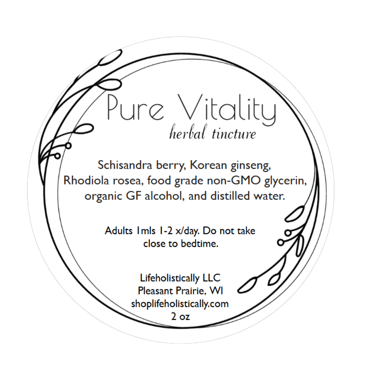Pure Vitality Herbal Tincture