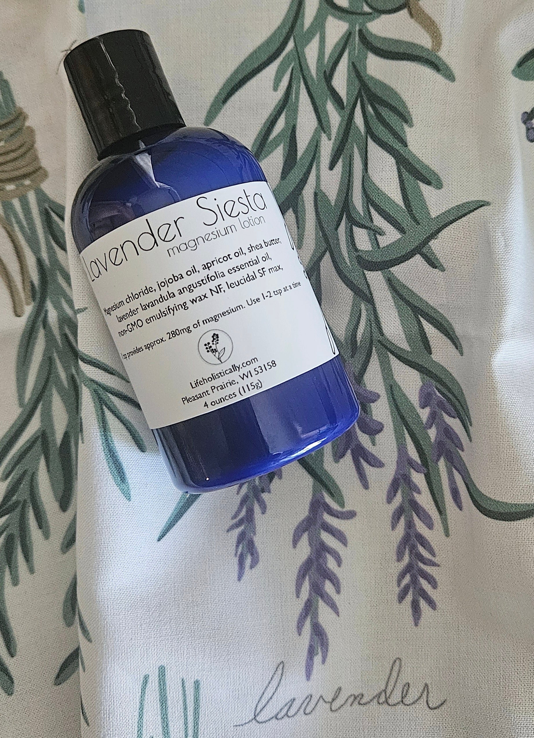 Lavender Magnesium Lotion daily ritual Front